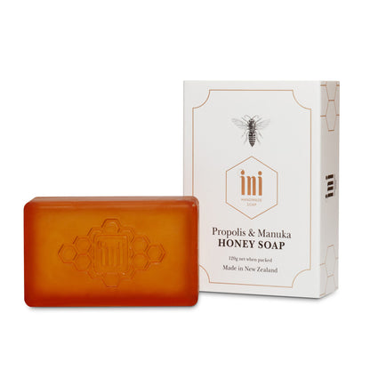 INI HONEY (Propolis & Manuka) Handmade Soap 120g